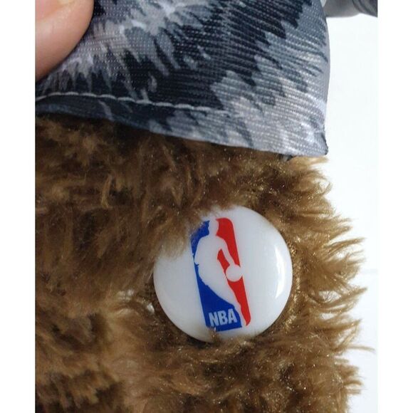 San Antonio Spurs NBA Teddy Bear 9.5" So Soft Plush Wearing Embroidered Hoodie - Picture 4 of 9